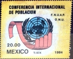 Stamps : America : Mexico :  Intercambio cxrf 0,20 usd 20 pesos 1984