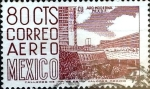 Stamps Mexico -  Intercambio 0,30 usd 80 cent. 1963