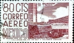 Stamps Mexico -  Intercambio 0,30 usd 80 cent. 1963