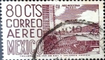 Stamps Mexico -  Intercambio 0,30 usd 80 cent. 1963