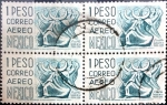 Sellos de America - Mxico -  Intercambio 0,80 usd 4 x 1 peso 1950