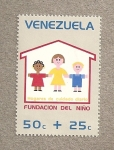 Stamps : America : Venezuela :  Fundación del niño