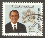 Stamps : Africa : Morocco :  661 - Rey Hassan II