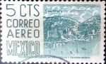 Stamps Mexico -  Intercambio 0,20 usd 5 cent. 1951