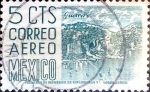 Stamps Mexico -  Intercambio 0,20 usd 5 cent. 1951