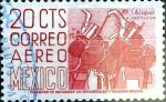 Sellos de America - M�xico -  Intercambio 0,20 usd 20 cent. 1950