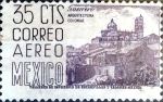 Stamps Mexico -  Intercambio 0,20 usd 35 cent. 1950