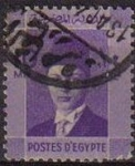 Stamps Egypt -  EGIPTO EGYPTO 1937 Scott 212 Sello Personaje Rey Farouk Usado