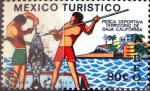 Stamps Mexico -  Intercambio cxrf 0,20 usd 80 cent. 1973