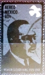 Stamps Mexico -  Intercambio cxrf3 0,20 usd 80 cent. 1968