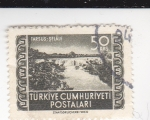 Stamps Turkey -  paisaje de Tarsus Selale