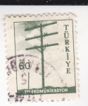 Stamps Turkey -  telecomunicaciones