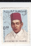 Stamps Morocco -  rey Hassan II