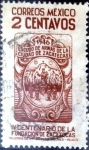 Stamps Mexico -  Intercambio crxf 0,20 usd 2 cent. 1946