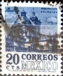 Stamps Mexico -  Intercambio 0,20 usd 20 cent. 1954