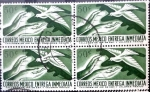 Sellos de America - M�xico -  Intercambio 0,80 usd 4 x 50 cent. 1962