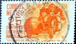 Sellos de America - M�xico -  Intercambio 0,20 usd 25 cent. 1954