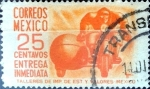 Sellos del Mundo : America : M�xico : Intercambio 0,20 usd 25 cent. 1954