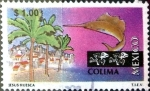 Stamps Mexico -  Intercambio 0,20 usd 1 peso  1997