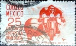 Stamps Mexico -  Intercambio 5,00 usd 25 cent. 1951