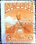 Stamps Mexico -  Intercambio 0,20 usd 5 cent. 1923