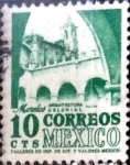 Stamps Mexico -  Intercambio 0,20 usd 10 cent. 1950
