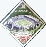 Sellos de Europa - M�naco -  Intercambio m1b 0,20 usd 1 cent. 1963