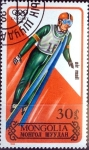 Stamps Mongolia -  Intercambio nf2b 0,20 usd 30 m. 1988