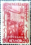 Stamps : Asia : Mongolia :  Intercambio 1,50 usd 25 m. 1932