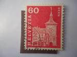 Stamps Switzerland -  Bern - Monumentos históricos.
