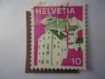 Stamps Switzerland -  Helvetia - Monumentos históricoa.