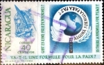 Stamps Nicaragua -  Intercambio cr5f 0,30 usd 40 cent. 1971