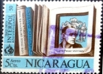 Stamps Nicaragua -  Intercambio cr5f 0,20 usd 5 cent. 1972