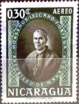 Stamps : America : Nicaragua :  Intercambio m2b 0,20 usd 30 cent. 1957