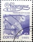 Sellos de America - Nicaragua -  Intercambio 0,20 usd 5 Córdoba 1986