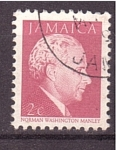 Stamps : America : Jamaica :  Norman Washington