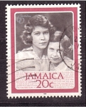 Stamps Jamaica -  60 cumpleaños
