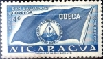 Stamps Nicaragua -  Intercambio 0,20 usd 4 cent. 1953