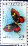 Stamps : America : Nicaragua :  Intercambio dm1g 0,25 usd 50 cent. 1967