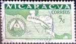 Stamps Nicaragua -  Intercambio hb1r 0,20 usd 5 cent. 1953