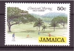 Sellos de America - Jamaica -  serie- Campos de golf