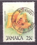 Stamps : America : Jamaica :  Hibisco