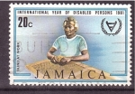 Sellos del Mundo : America : Jamaica : Ao Intern. de personas discapacitadas