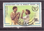 Stamps America - Jamaica -  Año Intern. de personas discapacitadas
