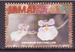 Sellos del Mundo : America : Jamaica : serie- Orquídeas