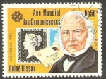 Stamps : Africa : Guinea_Bissau :  231 - Año mundial de las Comunicaciones, Sir R. Hill