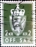Sellos de Europa - Noruega -  Intercambio 0,20 usd 2 krone 1975