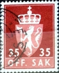 Stamps Norway -  Intercambio 0,20 usd 35 ore 1955