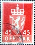 Stamps Norway -  Intercambio 0,20 usd 45 ore 1958