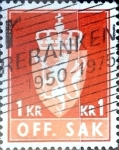 Stamps Norway -  Intercambio 0,20 usd 1 krone 1973